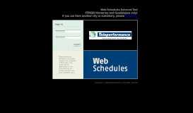 
							         Teleperformance Hispanic | Web Schedules Extranet Tool								  
							    