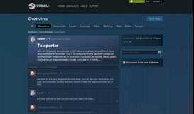
							         Teleporter :: Creativerse Tips & Strategies - Steam Community								  
							    