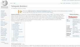 
							         Tellepsen Builders - Wikipedia								  
							    