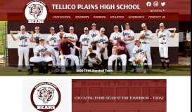 
							         Tellico Plains High School								  
							    