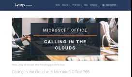 
							         Telstra calling for Microsoft office: Everything you need to know - Leap ...								  
							    