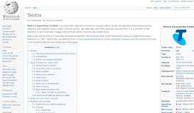 
							         Telstra - Wikipedia								  
							    
