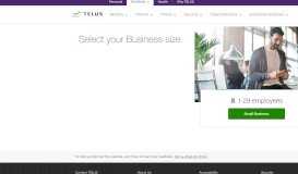 
							         TELUS Business Solutions | TELUS								  
							    
