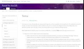 
							         Tema—Portal for ArcGIS | ArcGIS Enterprise								  
							    