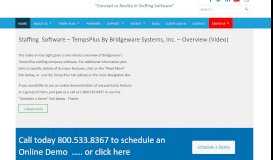 
							         TEMP Staffing Agency Software | Bridgeware Systems, Inc.								  
							    