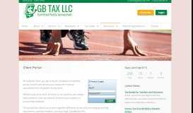 
							         Tempe, AZ Accounting Firm | Client Portal Page | GB Tax LLC								  
							    