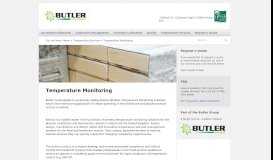 
							         Temperature Monitoring | Butler Technologies - Calibration ...								  
							    