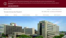 
							         Temple University Hospital | Temple Health								  
							    