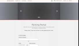 
							         Temple University - Parking Portal								  
							    