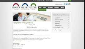 
							         Temporary Employee Tools | Job Shop, Inc. - Augusta Staffing - Aiken ...								  
							    