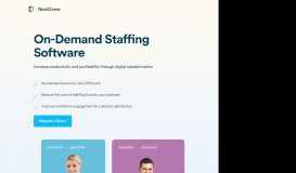 
							         Temporary Staffing Software | Staffing Agency Software								  
							    