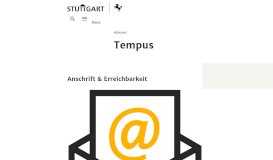 
							         Tempus - Stadt Stuttgart								  
							    