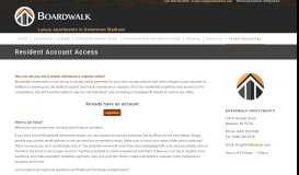 
							         Tenant Account Access | Boardwalk Investments								  
							    