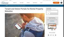 
							         Tenant and Owner Portals for Rental Property Websites - Propertyware								  
							    