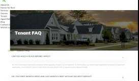 
							         Tenant FAQs | Blackwell Property Management								  
							    