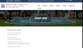 
							         Tenant Links – Mallory Realty Company, Inc.								  
							    