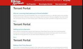 
							         Tenant Portal Archives - Elkins Apartments								  
							    