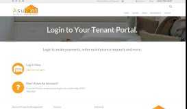 
							         Tenant Portal - Asurent Property Management Ashland								  
							    