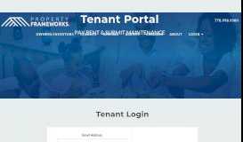 
							         Tenant Portal | Atlanta | Property Frameworks								  
							    