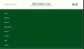 
							         Tenant Portal - Bill Ramsey, Inc								  
							    
