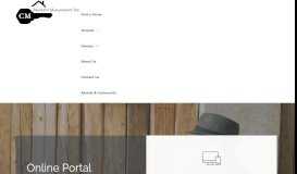 
							         Tenant Portal - CM Property Management Inc.								  
							    