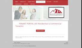 
							         TENANT PORTAL - Crystal Property Management & Sales								  
							    