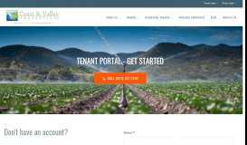 
							         Tenant Portal - Get Started - Coast & Valley Properties, Inc. - Property ...								  
							    