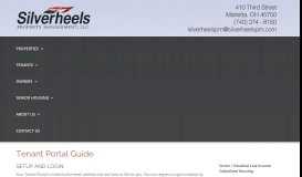 
							         Tenant Portal Guide - Silverheels Property Management, LLC								  
							    