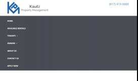 
							         Tenant Portal - Kautz Property Management								  
							    