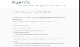 
							         Tenant Portal Login - Property You								  
							    