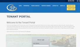 
							         Tenant Portal Login - Scott Properties								  
							    