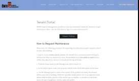 
							         Tenant Portal - New Page — DWM Property Management								  
							    