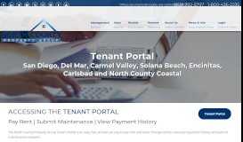 
							         Tenant Portal - North County Property Group								  
							    