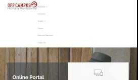 
							         Tenant Portal - Off Campus Property Management								  
							    