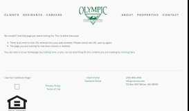 
							         Tenant Portal - Olympic Management Co								  
							    