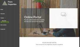 
							         Tenant Portal - Prism Holdings, L.L.C. - Prism Properties Serving ...								  
							    
