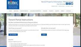 
							         Tenant Portal - RuBec Properties								  
							    