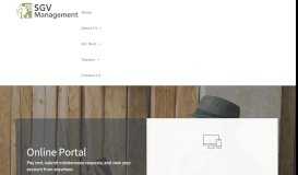 
							         Tenant Portal - SGV Management LLCSGV Management LLC								  
							    