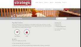 
							         Tenant Portal - Strategic Property Management Inc.								  
							    