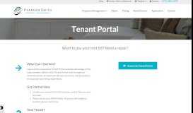 
							         Tenant Portal - Tenants - Pearson Smith Property Management								  
							    