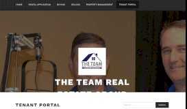 
							         Tenant Portal - The TEAM Real estate group - WordPress.com								  
							    