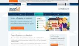
							         Tenant Referencing for landlords | HomeLet								  
							    