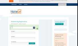 
							         Tenant Referencing | HomeLet								  
							    