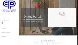 
							         Tenant Rental Portal - Circum Pacific Properties								  
							    