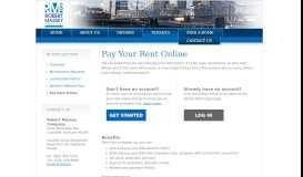 
							         Tenant Resources - Pay Your Rent Online - Robert Massey Company								  
							    