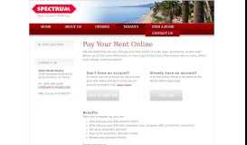 
							         Tenant Resources - Pay Your Rent Online - Spectrum Realty								  
							    