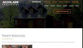 
							         Tenant Resources | Property Management Services by Accolade ...								  
							    