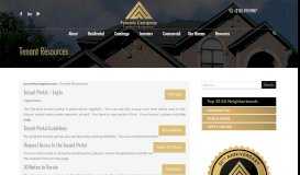 
							         Tenant Resources | Pyramis Company Property Management								  
							    