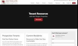 
							         Tenant Services | Tenant Portal | Red Wagon Properties								  
							    