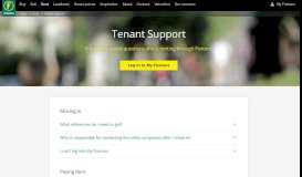 
							         Tenant Support | Help with your tenancy from Foxtons								  
							    